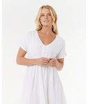 RIP CURL PREMIUM SURF S/S DRESS - WHITE