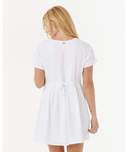 RIP CURL PREMIUM SURF S/S DRESS - WHITE