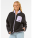 RIP CURL SHORE BREAK POLAR FLEECE - WASHED BLACK
