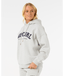 RIP CURL VARSITY HOODIE - GREY MARLE/NAVY