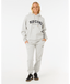 RIP CURL VARSITY HOODIE - GREY MARLE/NAVY