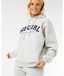 RIP CURL VARSITY HOODIE - GREY MARLE/NAVY