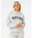 RIP CURL VARSITY HOODIE - GREY MARLE/NAVY