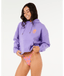 HIBISCUS HERITAGE HOOD - PURPLE