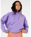 HIBISCUS HERITAGE HOOD - PURPLE
