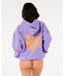 HIBISCUS HERITAGE HOOD - PURPLE