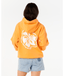 HIBISCUS HERITAGE HOOD - ORANGE