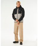 RIP CURL ANTI SERIES SEARCH ZIP THRU - STONE