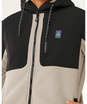 RIP CURL ANTI SERIES SEARCH ZIP THRU - STONE