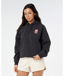 RIP CURL SURF PUFF HERITAGE HOOD P/P - WASHED BLACK