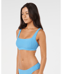RIP CURL PREMIUM SURF D-DD CROP - AZURE BLUE