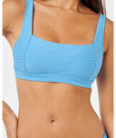 RIP CURL PREMIUM SURF D-DD CROP - AZURE BLUE