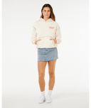 RIP CURL PACIFIC OVERSIZED HOOD - BONE