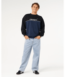 RIP CURL PANEL BEATER CREW - BLACK