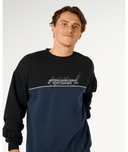 RIP CURL PANEL BEATER CREW - BLACK