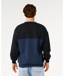 RIP CURL PANEL BEATER CREW - BLACK