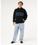 RIP CURL PANEL BEATER HOOD - BLACK