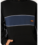 RIP CURL PANEL BEATER HOOD - BLACK