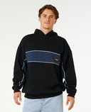 RIP CURL PANEL BEATER HOOD - BLACK