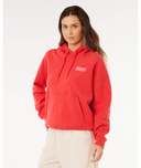 RIP CURL OCEAN BREAK HERITAGE HOOD- DEEP RED