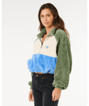 RIP CURL HOTEL MALIBU POLAR FLEECE - SAGE