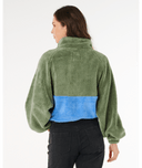 RIP CURL HOTEL MALIBU POLAR FLEECE - SAGE