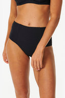 RIP CURL PREMIUM SURF HI WAIST GOOD - BLACK