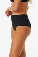 RIP CURL PREMIUM SURF HI WAIST GOOD - BLACK