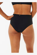 RIP CURL PREMIUM SURF HI WAIST GOOD - BLACK