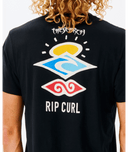 SEARCH ICON TEE - BLACK