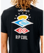 SEARCH ICON TEE - BLACK