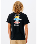 SEARCH ICON TEE - BLACK