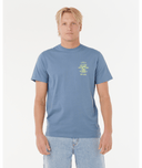 RIP CURL SEARCH ICON TEE - BLUEFIN