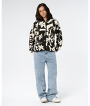RIP CURL CATALINA ISLANDS ZT POLAR FLEE - BLACK
