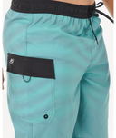 RIP CURL SHOCK WAVE E/FIT BOARDSHORT - FADED DENIM