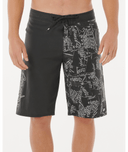 RIP CURL MIRAGE MEDINA SCRIPT - BLACK