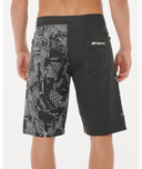 RIP CURL MIRAGE MEDINA SCRIPT - BLACK