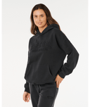 RIP CURL VARSITY SPORTS OVERSIZED HOOD- BLACK