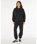 RIP CURL VARSITY SPORTS OVERSIZED HOOD- BLACK