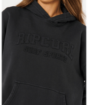 RIP CURL VARSITY SPORTS OVERSIZED HOOD- BLACK