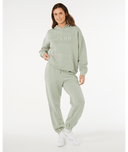RIP CURL VARSITY SPORTS OVERSIZED HOOD- AQUA GRAY