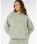 RIP CURL VARSITY SPORTS OVERSIZED HOOD- AQUA GRAY
