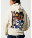 RIP CURL SURF THE WORLD ZIP THRU - BONE