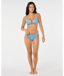 RIP CURL PREMIUM SURF HI LEG SKIMPY - AZURE BLUE