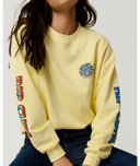 SG HERITAGE OVERSIZED FLEECE - SOFT YELLOW