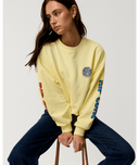 SG HERITAGE OVERSIZED FLEECE - SOFT YELLOW
