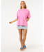 HIBISCUS DIAMOND HERITAGE TEE - PINK