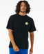 RIP CURL ARCHIVE COIN TEE - BLACK