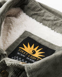 T&C THE RANCH CORD JACKET - MILITARY