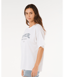 RIP CURL VARSITY SPORTS HERITAGE TEE - BONE